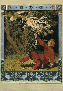 Ivan Bilibin Ivan Tsarevich catching the Firebird's feather 1899 oil on canvas